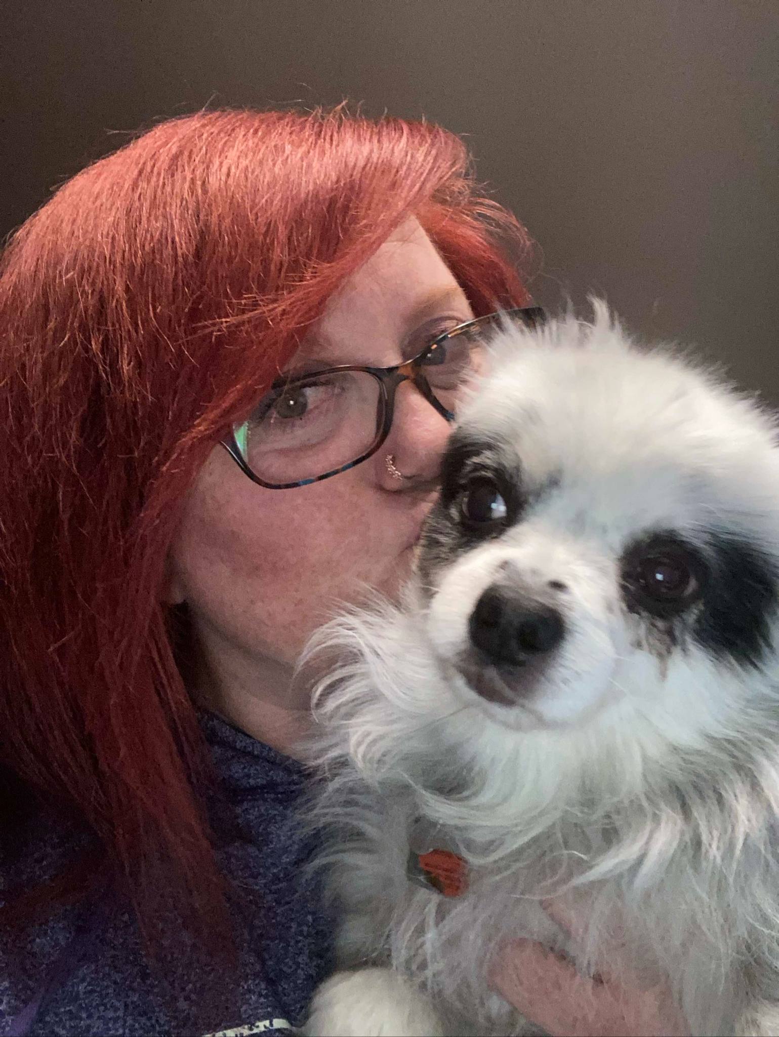 Sharon Blaskovits and dog